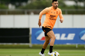 Giuliano em treino desta sexta-feira no CT