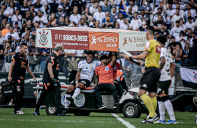 Paulinho deixou o gramado ainda no primeiro tempo da vitria contra o Fortaleza