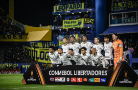 Time titular do Corinthians na Bombonera