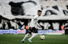 Adson durante o empate do Corinthians em cima do So Paulo