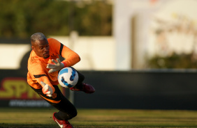 Carlos Miguel durante treino do Corinthians