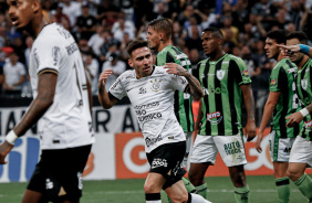 Gustavo Silva marcou o gol do empate do Corinthians com o América-MG