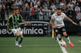 Renato Augusto durante o jogo contra o Amrica Mineiro