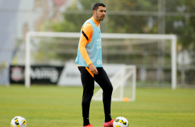 Brono Melo em ao no treino de hoje