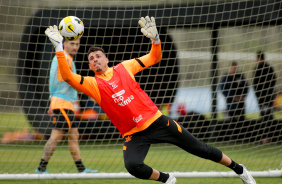 Ivan em ao durante treinamento de hoje