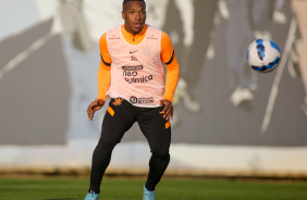 Xavier em treino do Corinthians antes de encarar o Boca nas oitavas da Libertadores