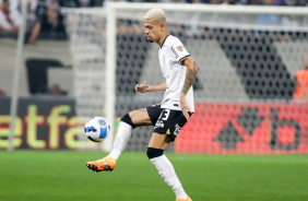 Joo Victor durante jogo do Corinthians com o Boca Juniors