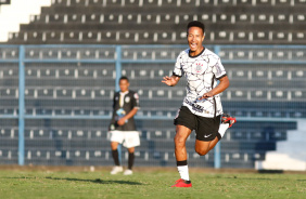 Mindinho durante o jogo contra o So Bernardo pelo Paulista Sub-20