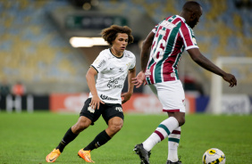 Guilherme Biro em ação contra o Fluminense neste sábado