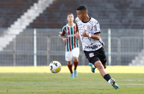 Kayke defendendo o Corinthians Sub-20 na Fazendinha