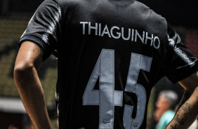 Thiaguinho durante jogo