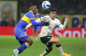 Gustavo Mantuan durante partida contra o Boca Juniors