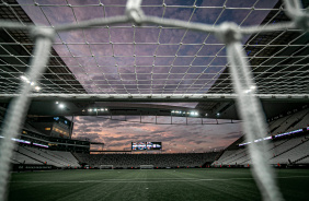 Neo Qumica Arena preparada para receber a torcida do Corinthians para o treino aberto desta sexta