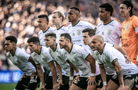 Elenco do Corinthians antes da bola rolar