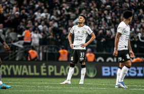 Fausto em campo contra o Botafogo