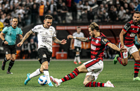 Gustavo Silva em derrota do Corinthians para o Flamengo