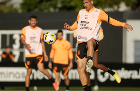 Balbuena em ltimo treino do Corinthians antes de encarar o Palmeiras