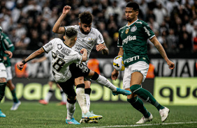 Adson e Yuri Alberto na derrota do Corinthians para o Palmeiras