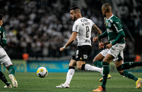 Renato Augusto durante derrota do Corinthians para o Palmeiras