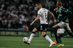 Renato Augusto durante partida entre Corinthians e Palmeiras