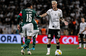 Rger Guedes na derrota do Corinthians para o Palmeiras