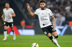 Yuri Alberto atuou durante os 90 minutos do duelo contra o Palmeiras.