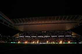 Neo Qumica Arena em noite de deciso da Copa do Brasil