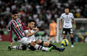 Ramiro em campo contra o Fluminense