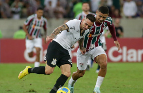 Gustavo Silva durante partida contra o Fluminense no Maracan