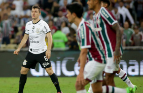 Lucas Piton em atividade contra o Fluminense na Copa do Brasil