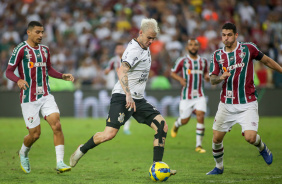 Rger Guedes no momento do gol de empate do Corinthians no Maracan