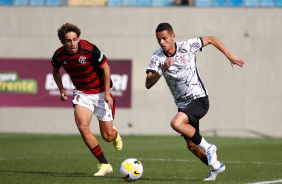 Kayke durante o duelo contra o Flamengo pelo Brasileiro Sub-20