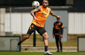 Renato Augusto durante treino do Corinthians antes de Majestoso