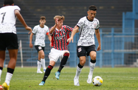 Adryan em ao contra o So Paulo no Brasileiro Sub-17