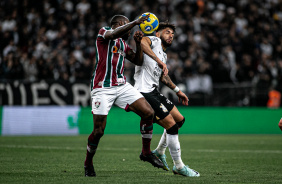 Yuri Alberto em campo contra o Fluminense na Copa do Brasil