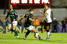 Juliete em jogo do Corinthians contra o Palmeiras pelo Paulisto Feminino