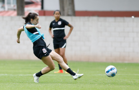 Luana se prepara para a estreia na Libertadores Feminina