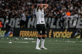 Renato Augusto lamenta lance perdido na final da Copa do Brasil