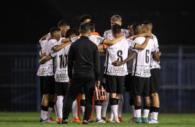 Elenco do Corinthians em ao contra a Ferroviria no Paulista Sub-20