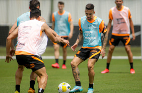Mosquito em treino do Corinthians antes de enfrentar o Gois pelo Brasileiro