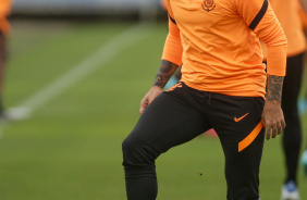 Fagner no ltimo treino antes da deciso da Copa do Brasil