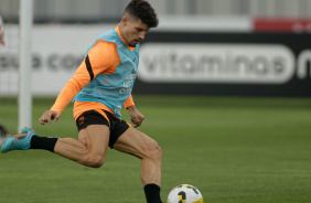 Rafael Ramos durante treino do Corinthians no CT Joaquim Grava