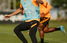 Bruno Melo durante atividade no CT Joaquim Grava
