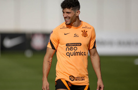 Rafael Ramos durante atividade no CT Joaquim Grava