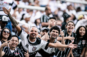 Torcida do Corinthians em duelo contra o Atltico-MG no Brasileiro