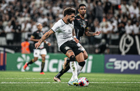Yuri Alberto finaliza em duelo contra o Água Santa pelo Campeonato Paulista