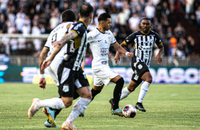 Romero durante confronto do Corinthians frente  Inter de Limeira pelo Paulisto