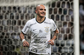 Fbio Santos balanou a rede pelo Corinthians