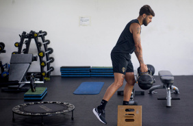 Yuri Alberto na academia do CT