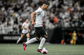 Romero durante a vitria do Corinthians contra o Botafogo-SP